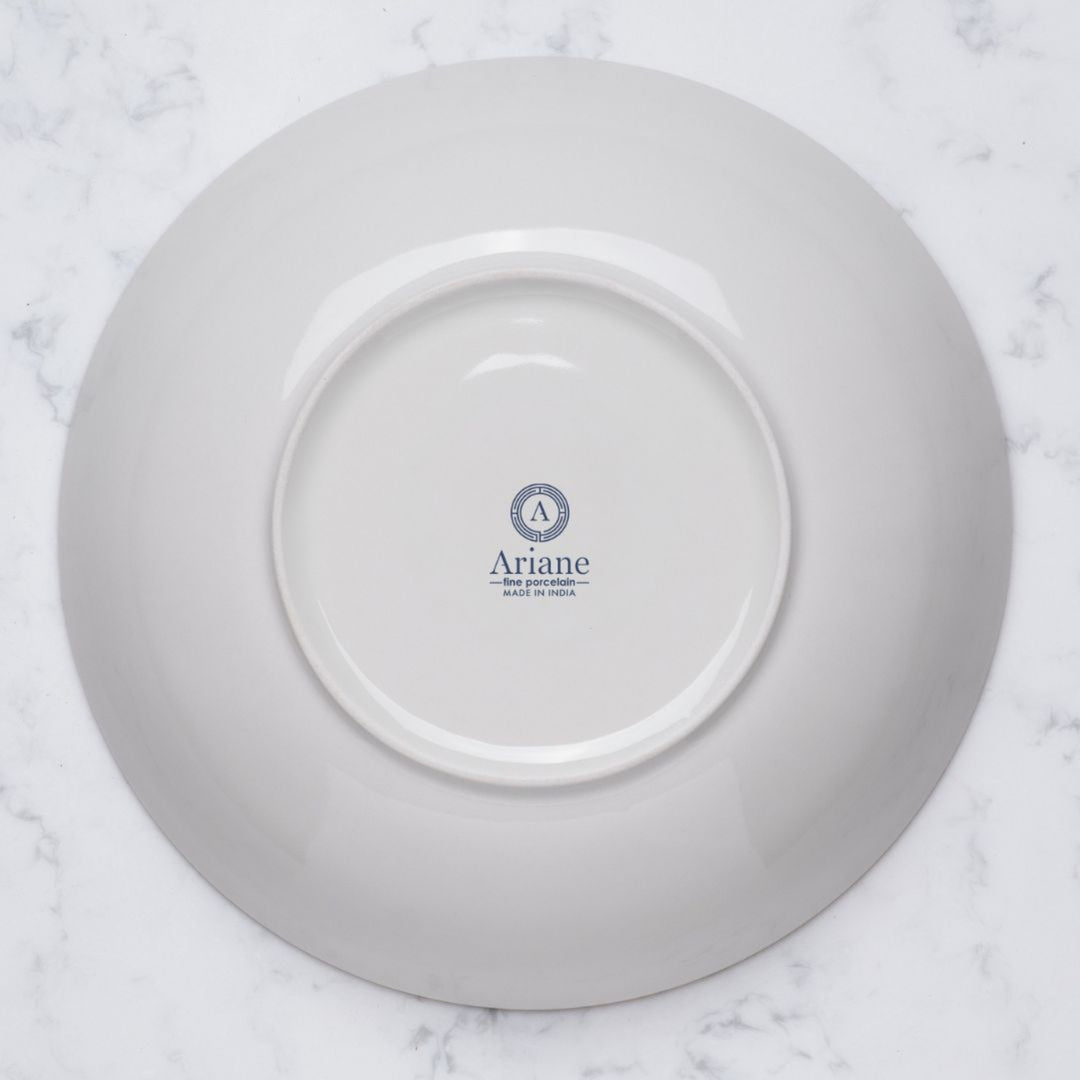 Round Deep Plate | Porcelain | 8.2", Pack of 6