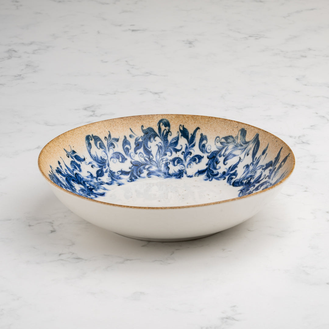 Round Deep Plate | Porcelain | 8.2", Pack of 6