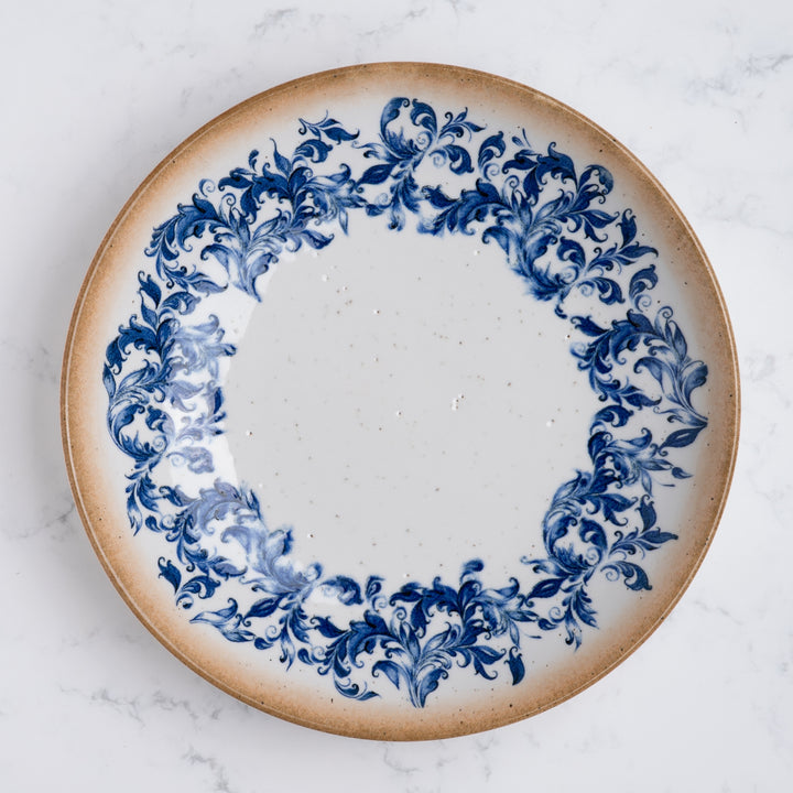 Round Wok Deep Plate | Porcelain|  11", Pack  of 6
