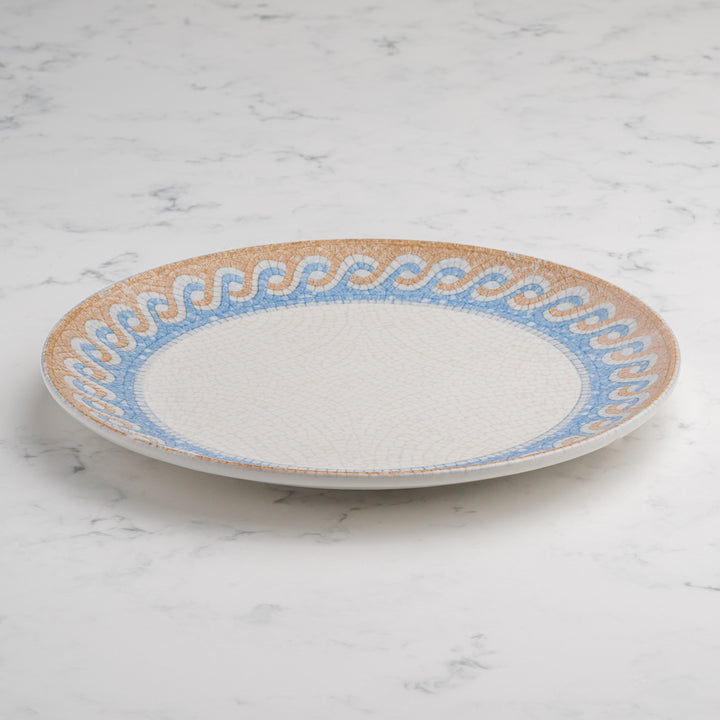 Round Rimless Plate | Porcelain , Pack of  12