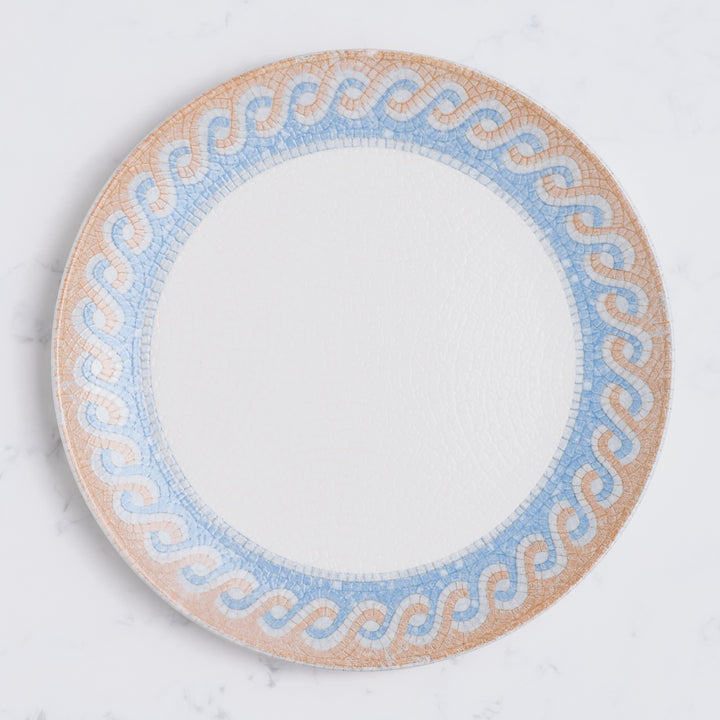 Round Rimless Plates | Porcelain, Set of 6