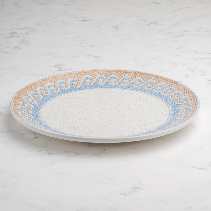 Round Rimless Plates | Porcelain, Set of 6