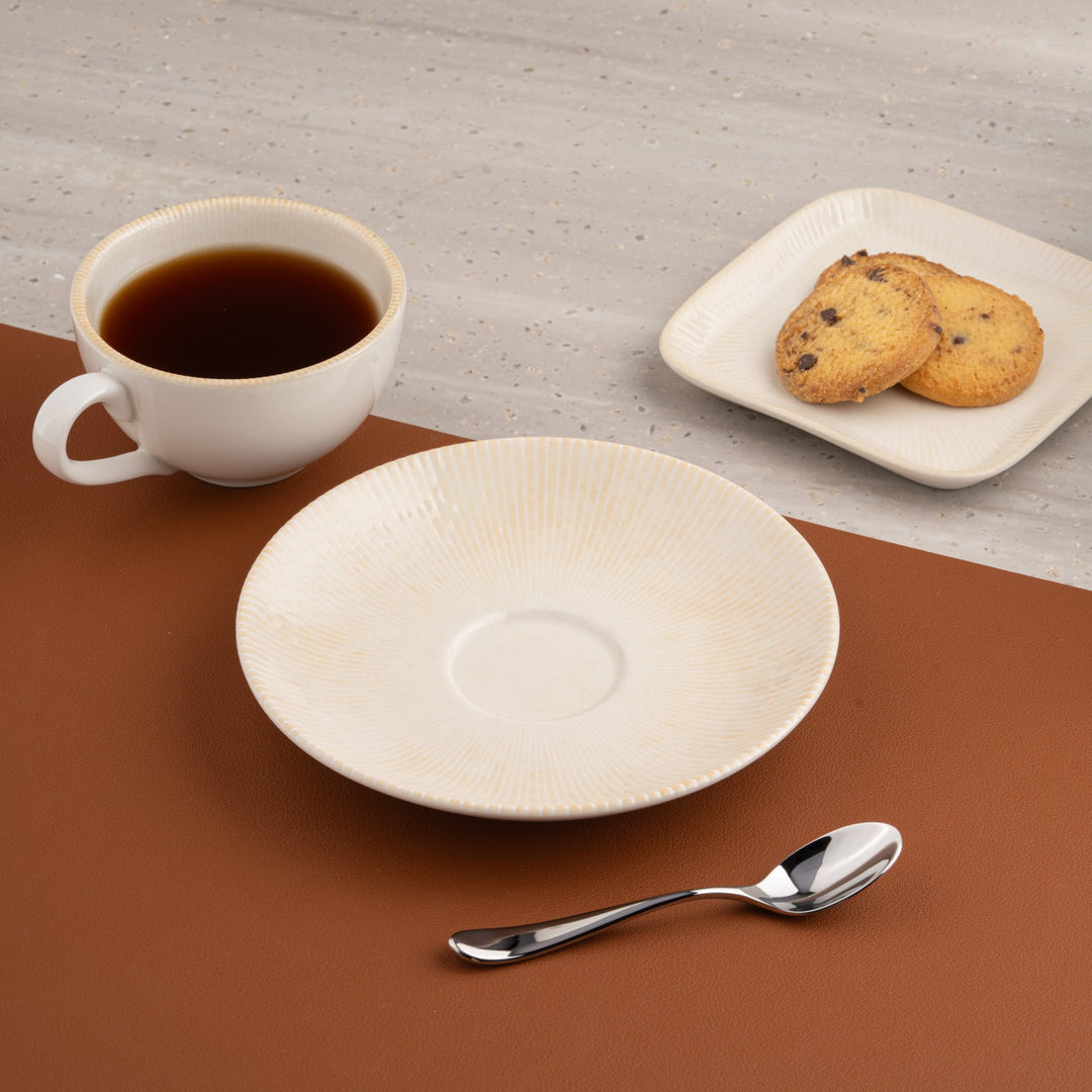 Saucer | 6", Porcelain | Pack of 12