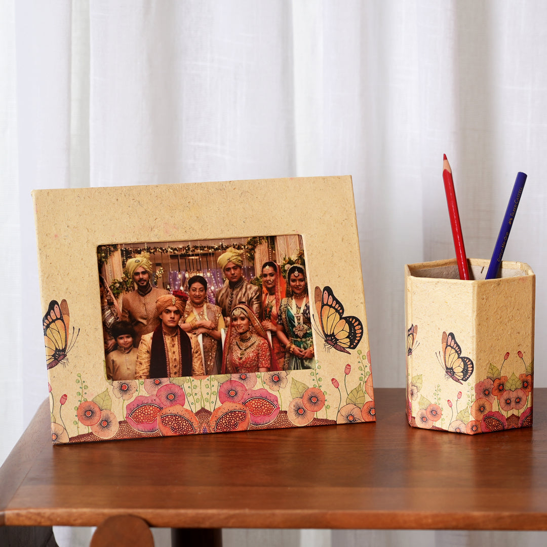 Organic Paper Photo Frame
