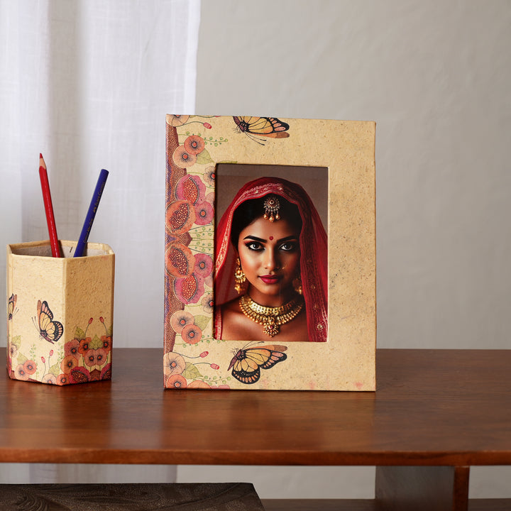 Organic Paper Photo Frame