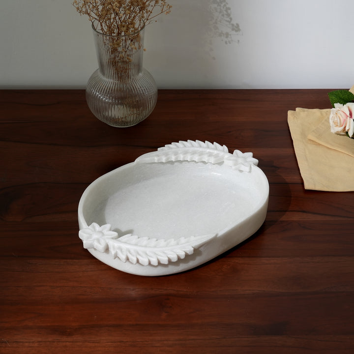 Handcrafted Marble Decorative Urli Bowl