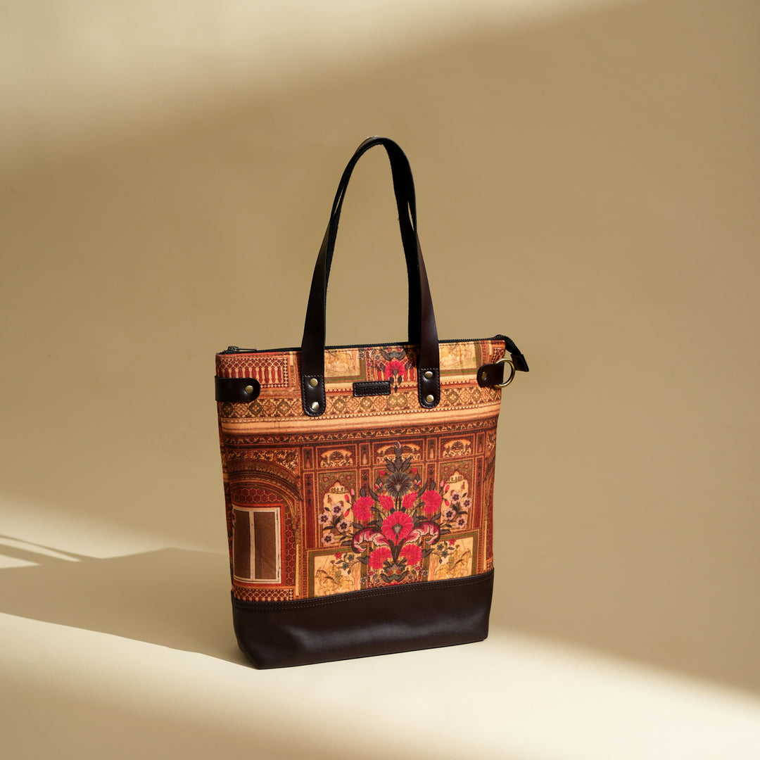 Royal Garden Tote Backpack | Multi, 11.5"x3"x13.5"