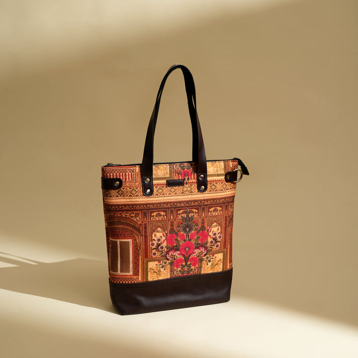 Royal Garden Tote Backpack | Multi, 11.5"x3"x13.5"