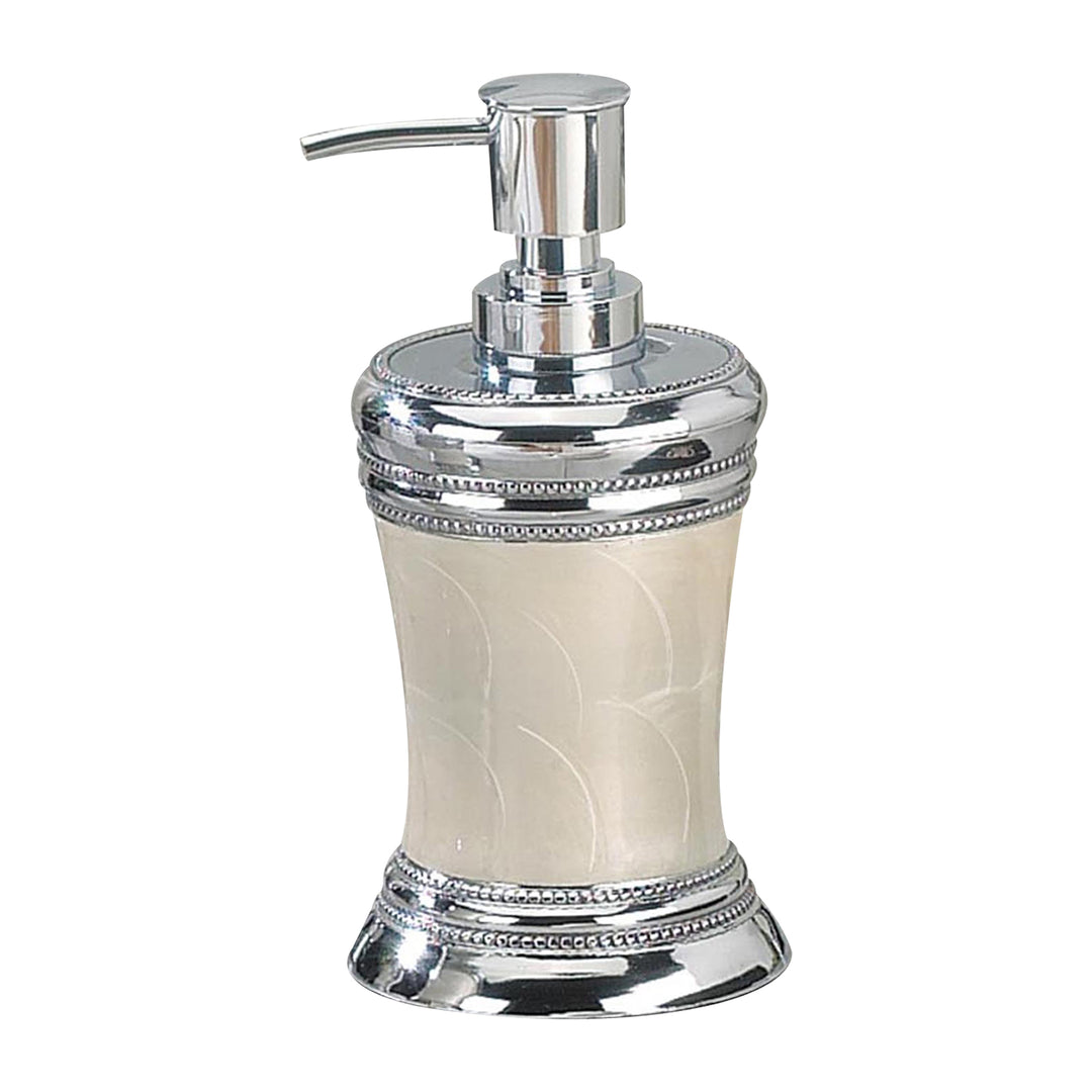 Stainless Steel Liquid Soap Dispenser Pump Bottle | Bathroom Vanity & Kitchen Sink,Holds Soap,Lotion & Sanitizer | Chrome/Mop