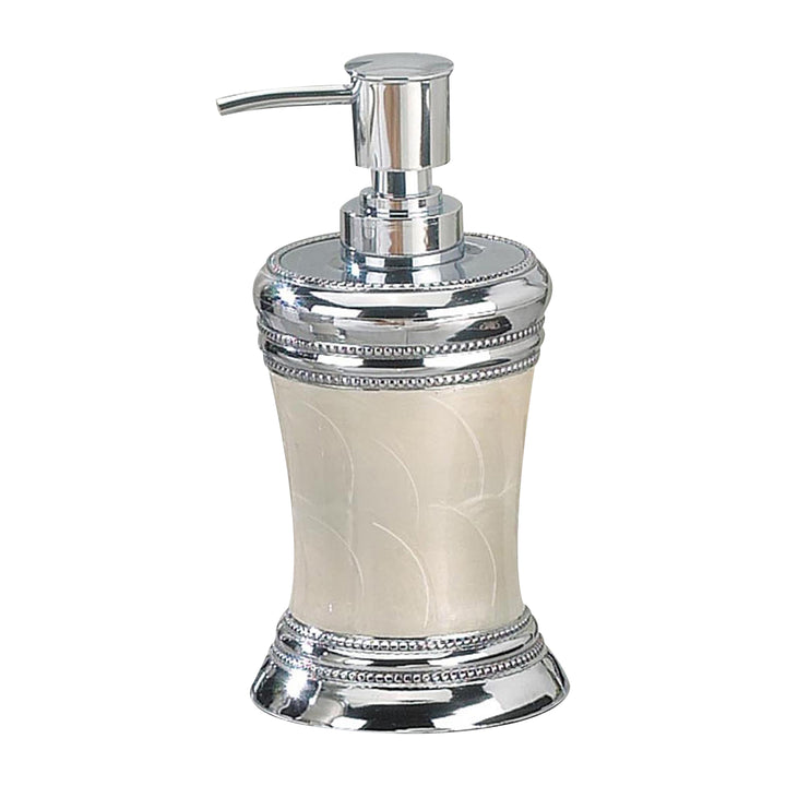 Stainless Steel Liquid Soap Dispenser Pump Bottle | Bathroom Vanity & Kitchen Sink,Holds Soap,Lotion & Sanitizer | Chrome/Mop