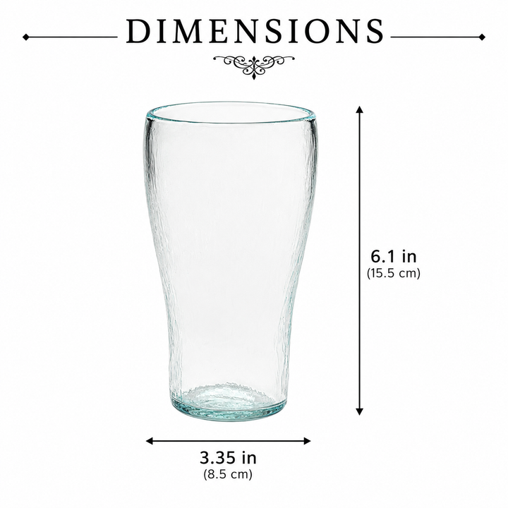 Glass Tumbler Set of 2| Mouth Blown Light Blue Drinkware