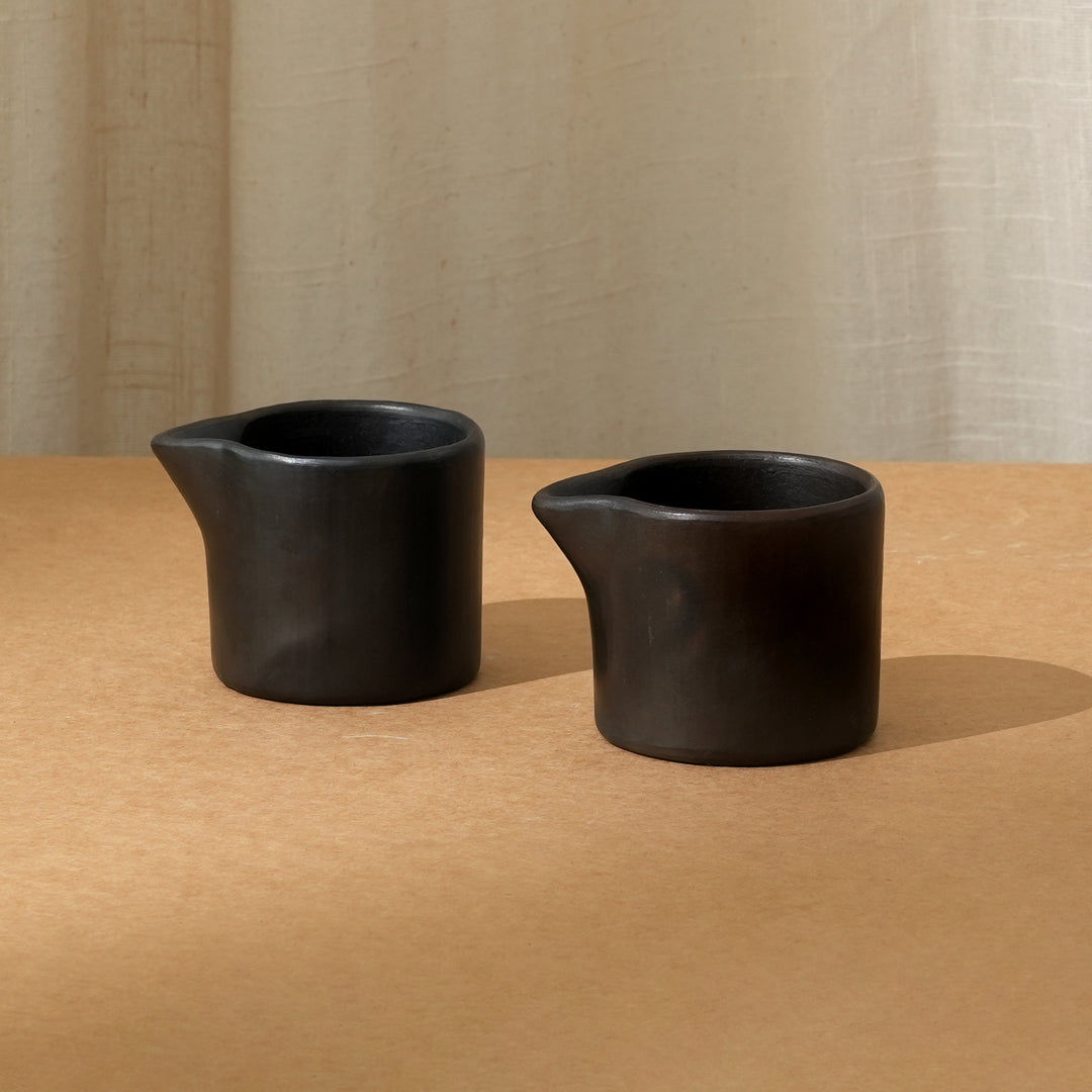 Black Serpentinite Stone & Weathered Clay Mug | Earthy Elegance in Every Sip