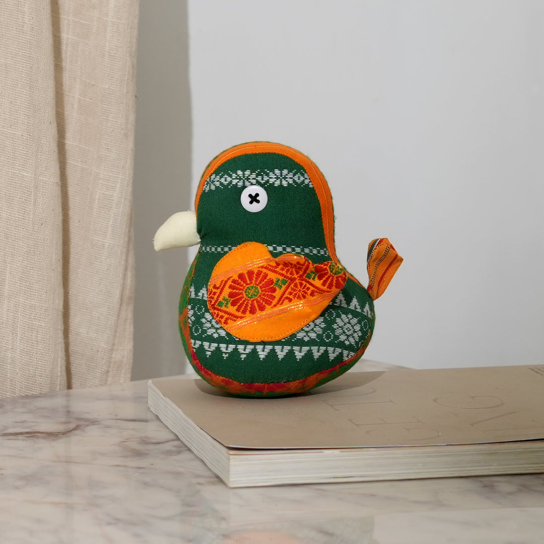 Handmade Soft Toy | Artisan-Crafted with Cotton & Nature-Inspired Colors