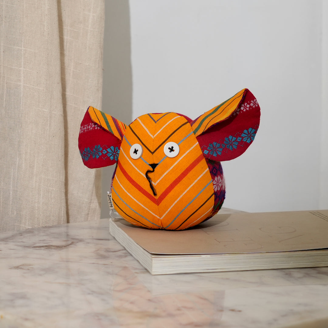 Artisan Plush Toys | Mimi the Songbird of Bodoland & Tutu - A mythical character| Eco-Friendly & Colorful Toys