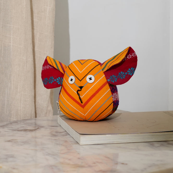Artisan Plush Toys | Mimi the Songbird of Bodoland & Tutu - A mythical character| Eco-Friendly & Colorful Toys
