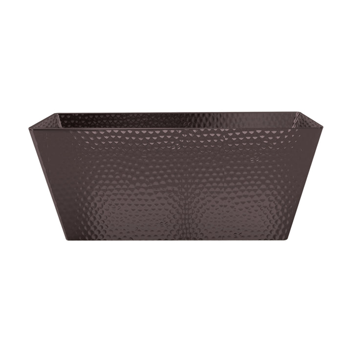 Hammered Metal Vanity Toilet Tank Tray | Oil Rubbed Bronze
