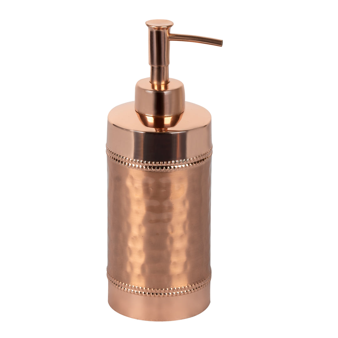 Liquid Soap Dispenser Pump Bottle | Bathroom Vanity & Kitchen Sink,Holds Soap,Lotion & Sanitizer | Copper