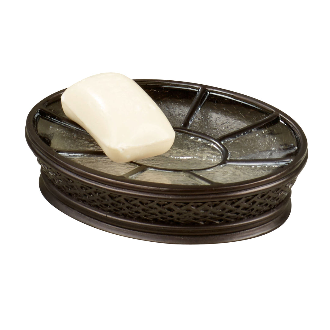 Resin Soap Dish for Bathroom Counter,Shower & Kitchen | Orb