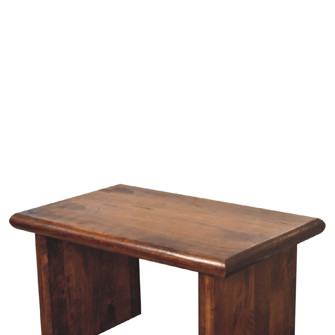 Solid Wood Rio Coffee Table, Dark Brown