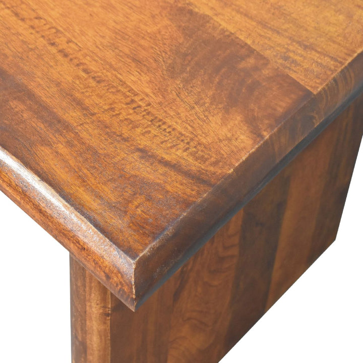 Solid Wood Rio Coffee Table, Dark Brown