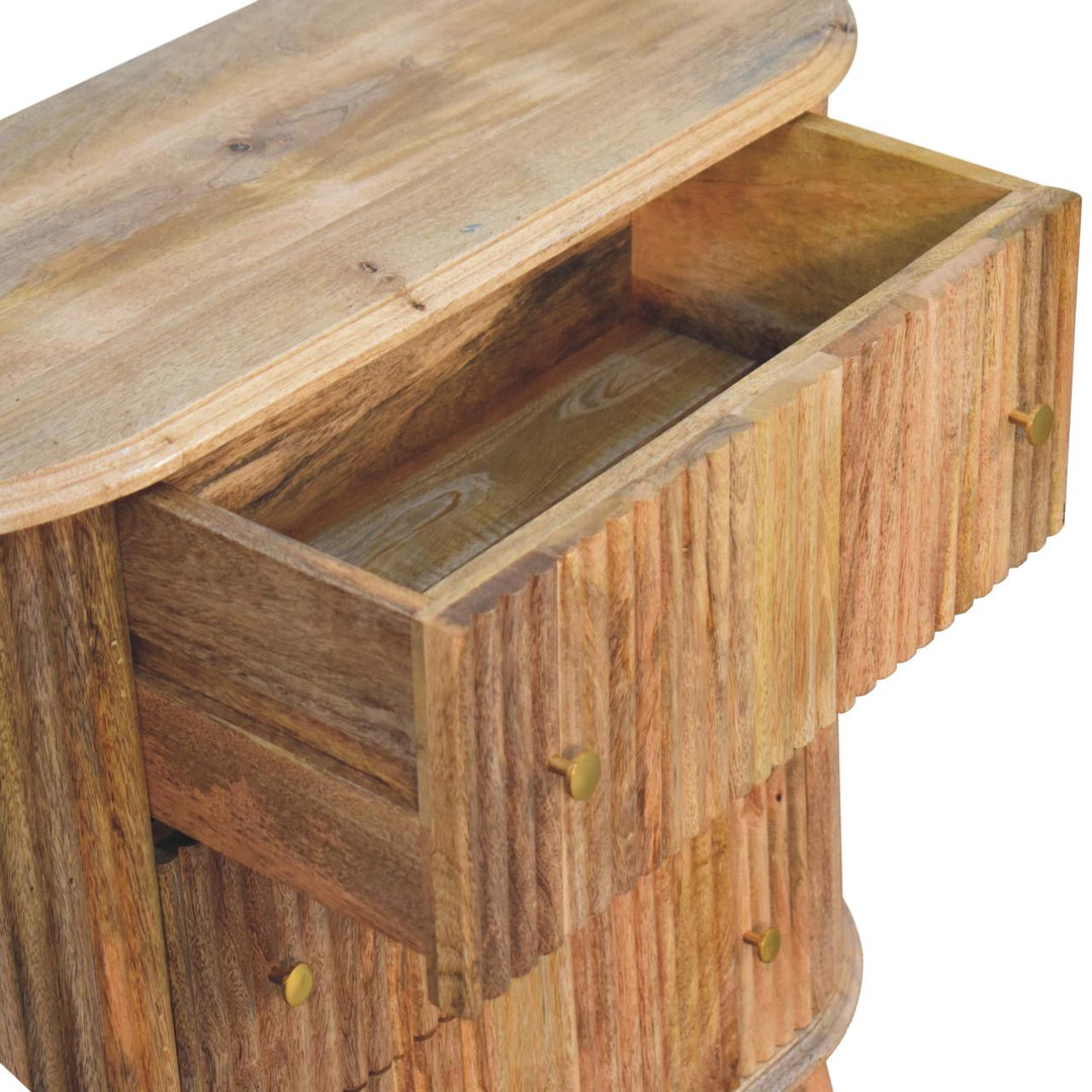 Soba Nordic Chest, 3-Drawers, Nordic Legs, Light Brown