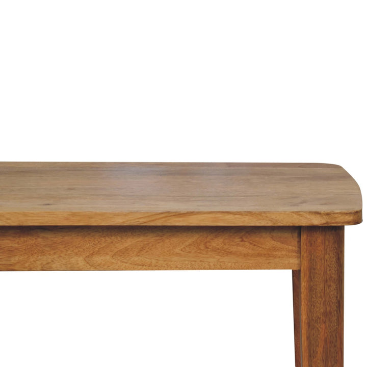 Rope Coffee Table, Open Shelf, Light Brown