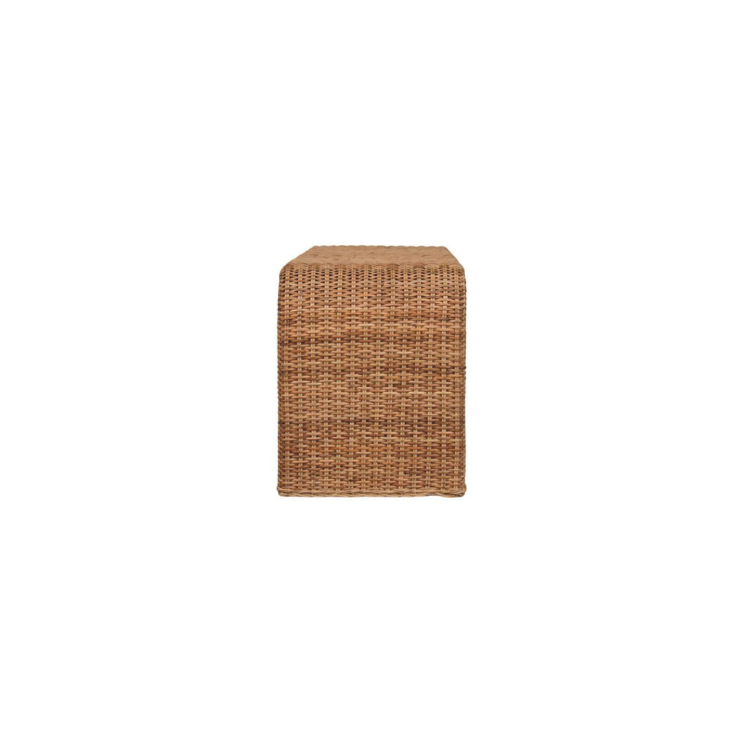 Rattan Weave Bench