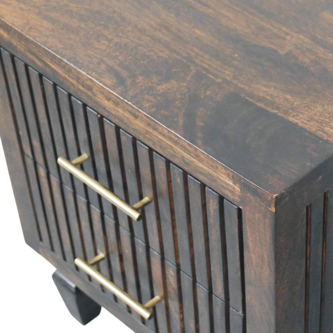 Solid Wood Belmont 2 Drawer Nightstand
