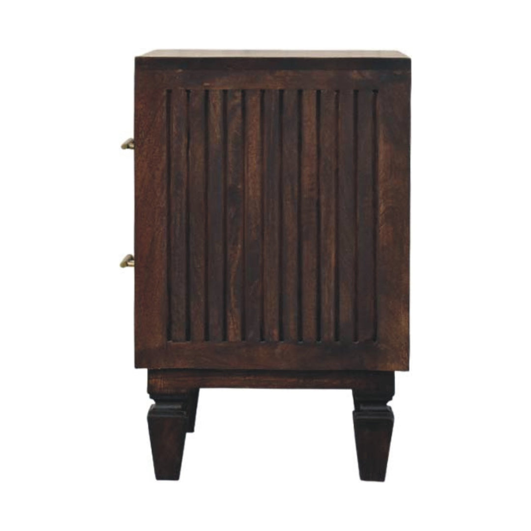 Solid Wood Belmont 2 Drawer Nightstand