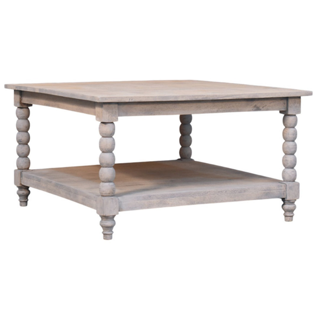 Solid Wood Barclay Acid Wash Coffee Table