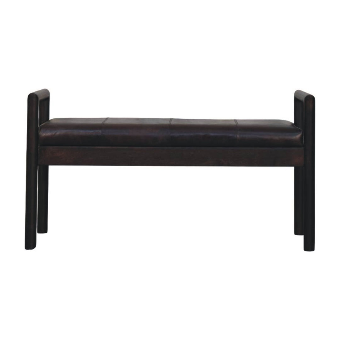 Solid Wood Gridline Bench