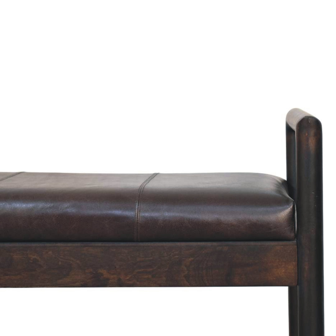 Solid Wood Gridline Bench