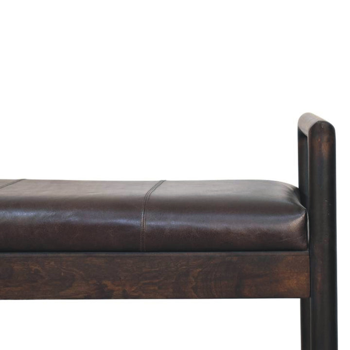 Solid Wood Gridline Bench