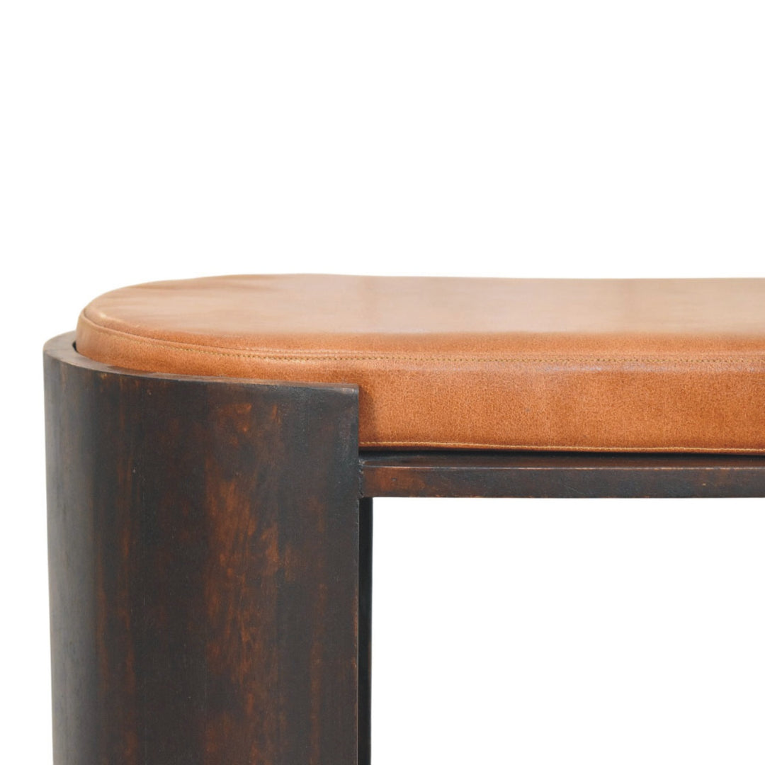 Artisan Furniture Solid Wood Arcus Shoe Bench