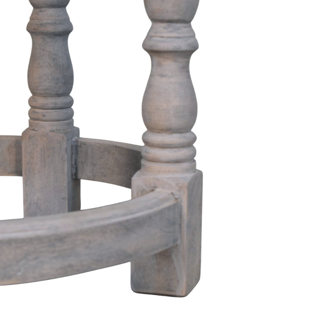 Artisan Furniture Solid Wood Rustic Charm Stool