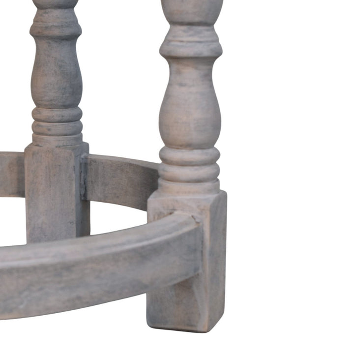 Artisan Furniture Solid Wood Rustic Charm Stool