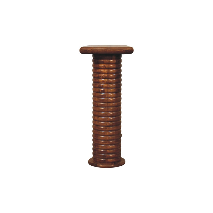 Artisan Furniture Solid Wood Sculpted Leg Console