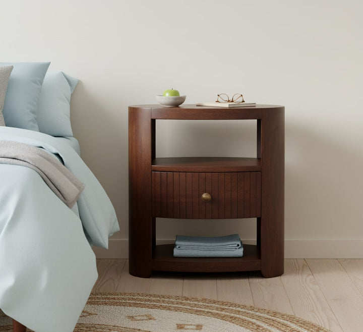 Artisan Furniture Solid Wood Bordeaux Bedside Table