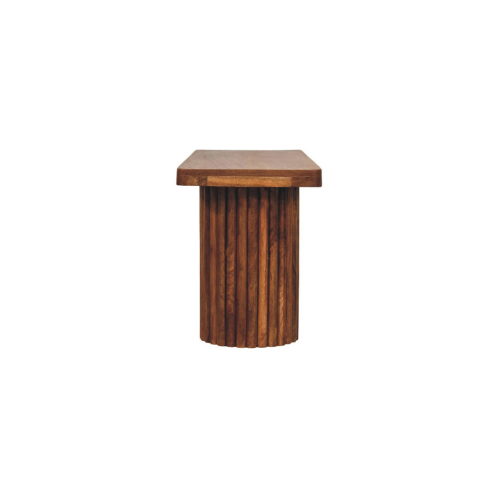 Artisan Furniture Solid Wood Astoria Fluted Bench