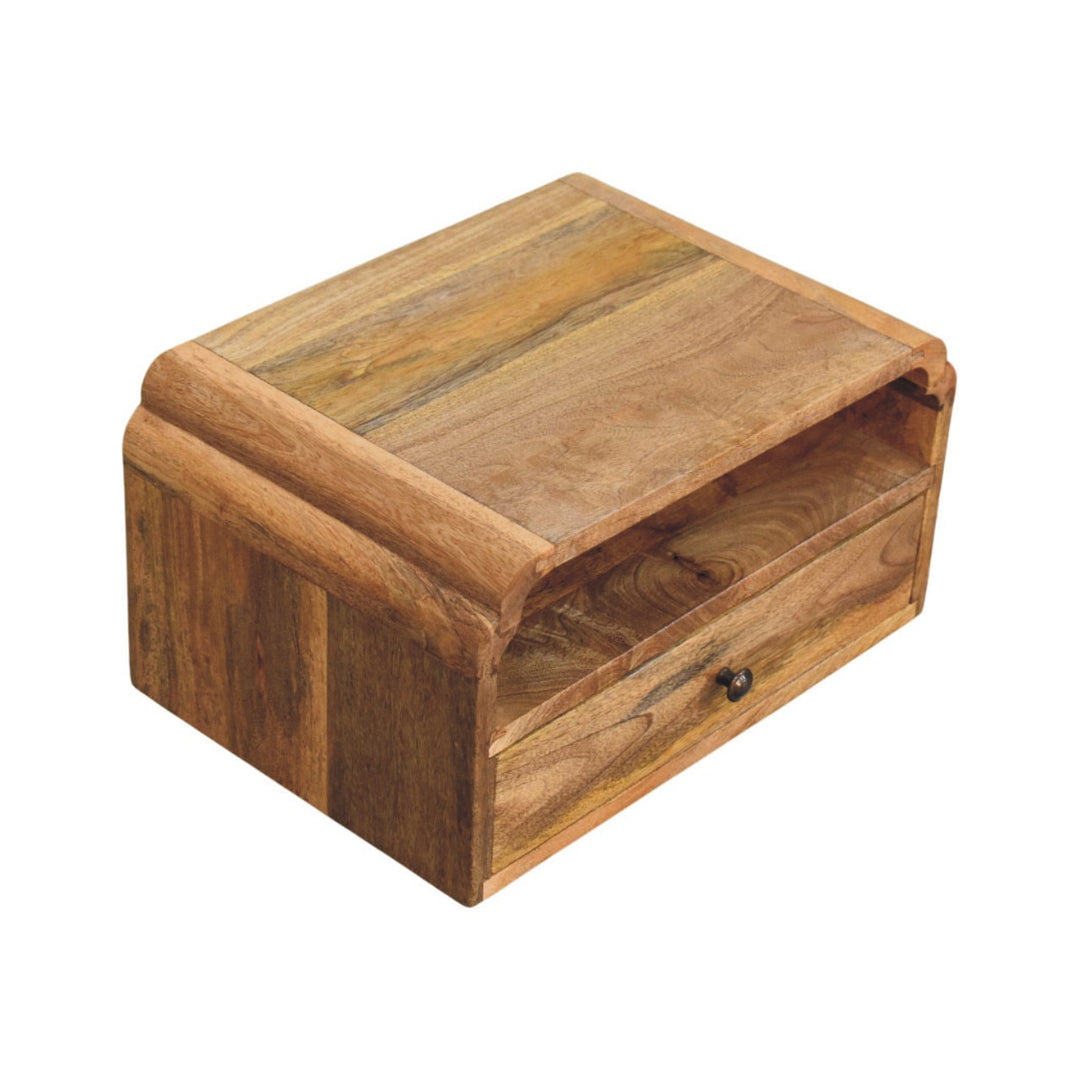 Artisan Furniture Solid Wood Avora Wall-Mounted Bedside
