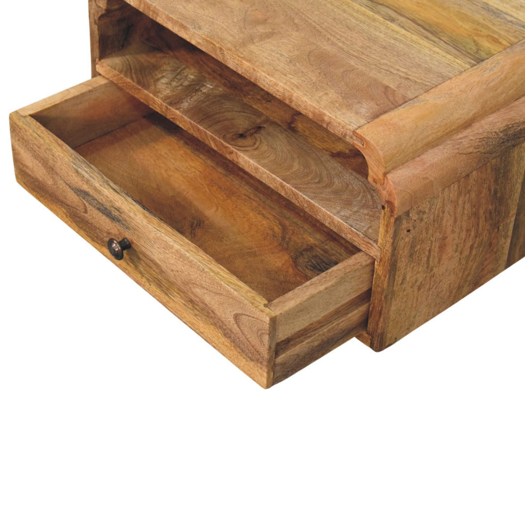 Artisan Furniture Solid Wood Avora Wall-Mounted Bedside