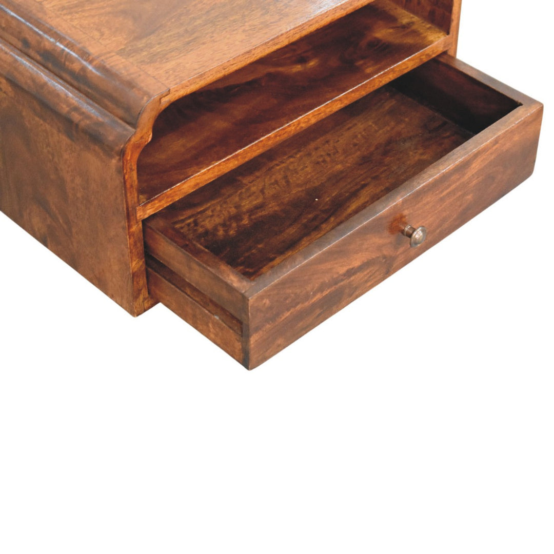 Artisan Furniture Solid Wood Avora Wall-Mounted Bedside