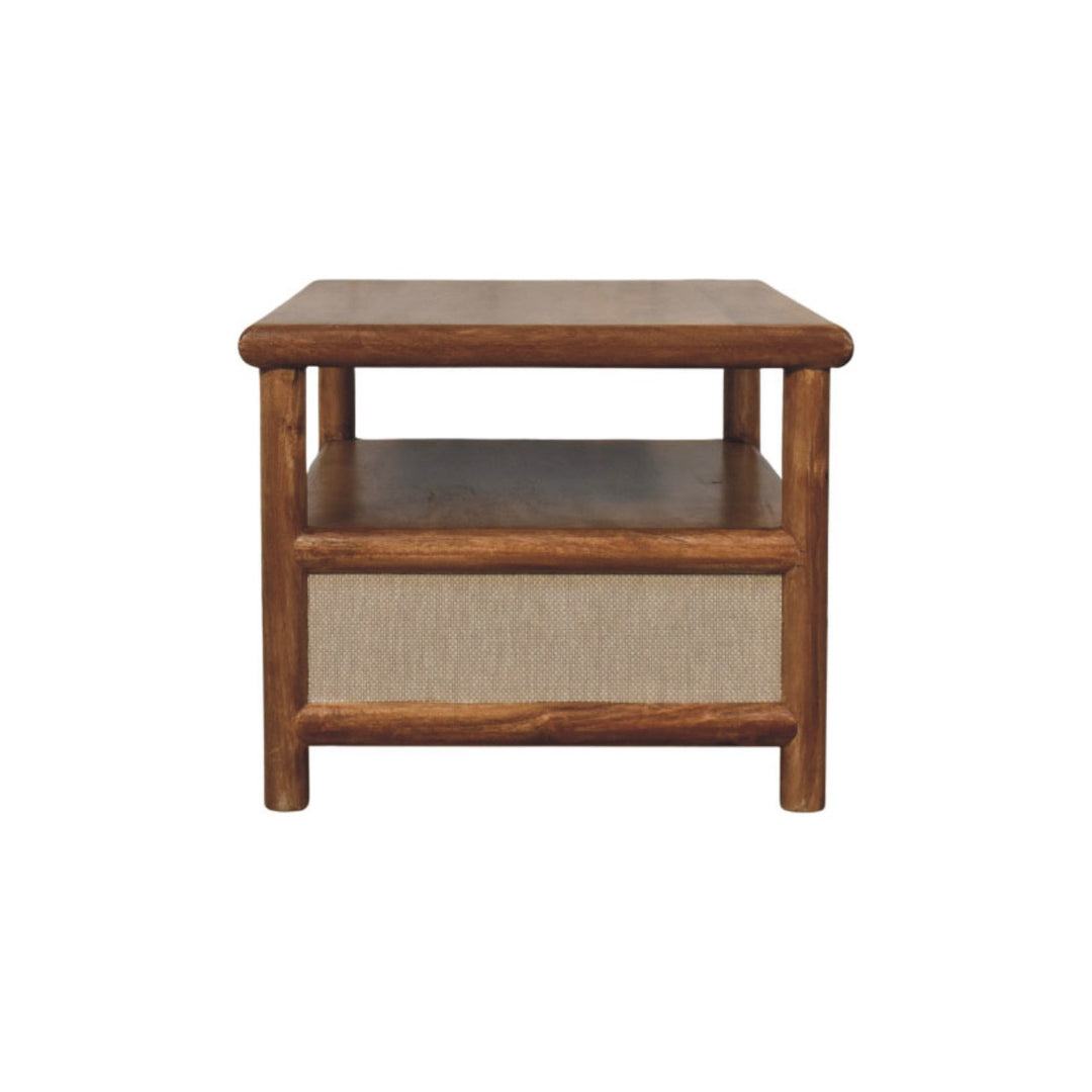 Solid Wood Solara Rattan Coffee Table