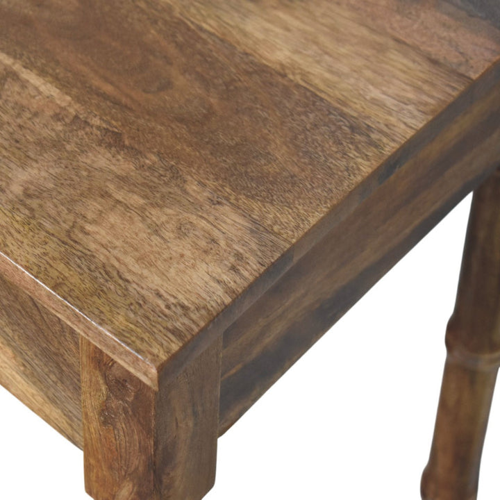 Solid Wood Bamboo Writing Desk