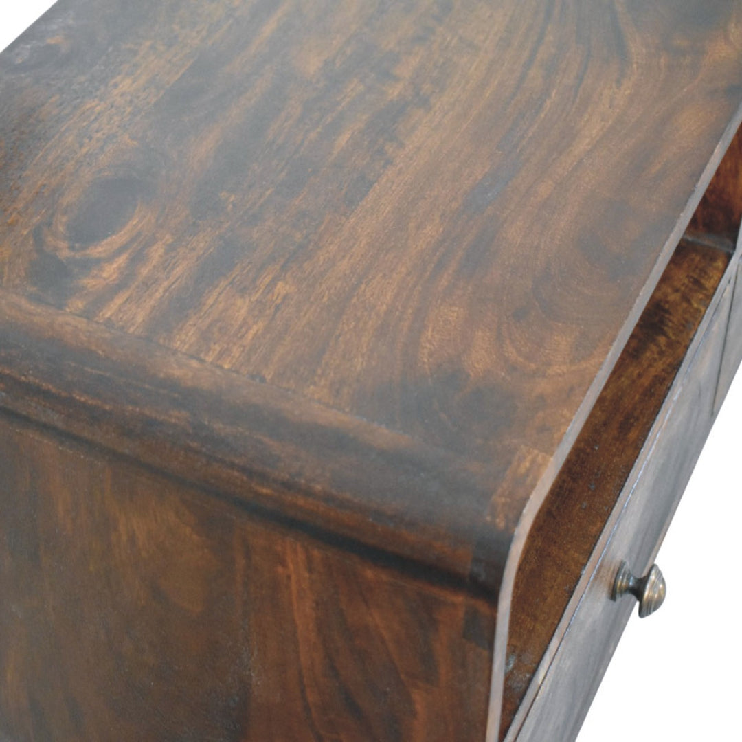 Solid Wood Three Drawer Console Table