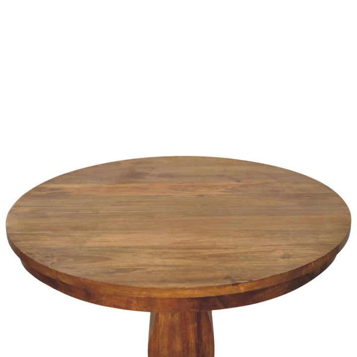 Solid Wood Round Pedestal Dining Table