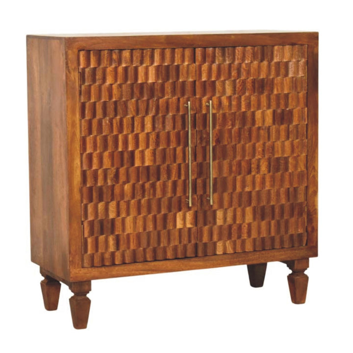 Solid Wood Cadiz Carved Cabinet