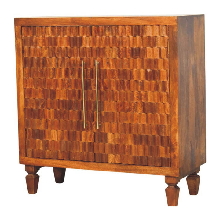Solid Wood Cadiz Carved Cabinet
