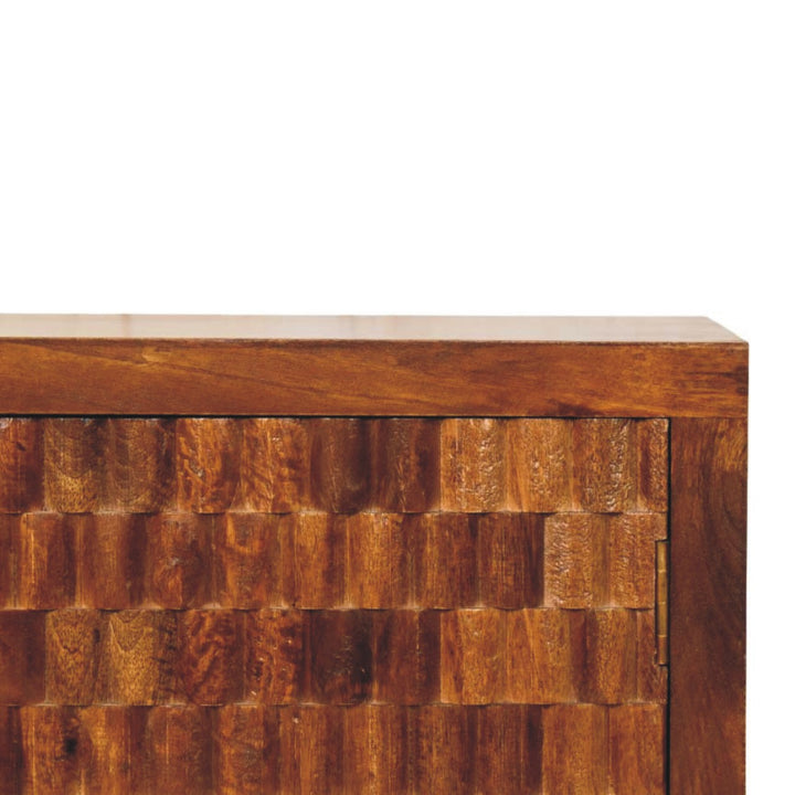 Solid Wood Cadiz Carved Cabinet