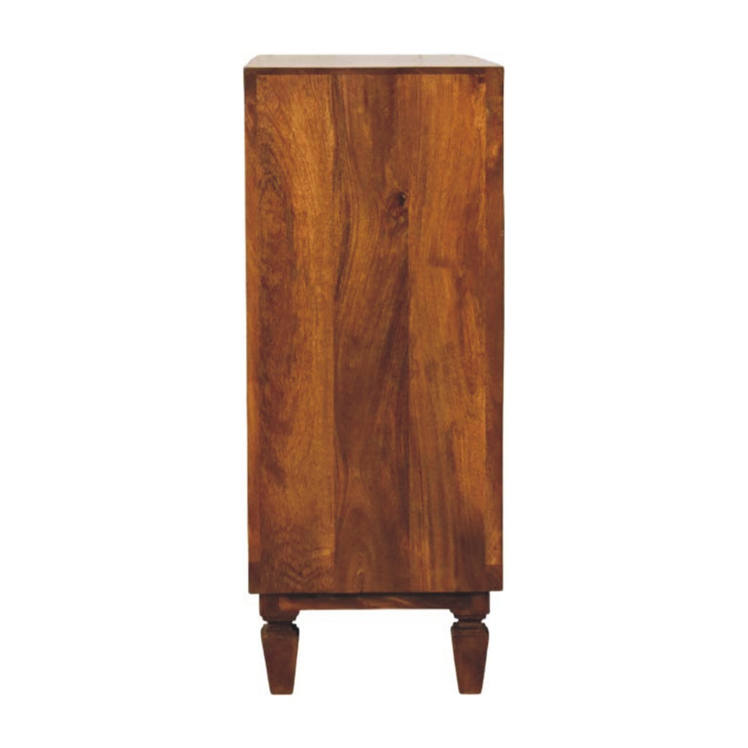 Solid Wood Cadiz Carved Cabinet